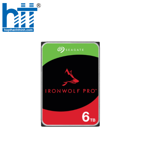 Ổ cứng Seagate Ironwolf Pro 6Tb 7200rpm 6Gb/s 256MB (ST6000NE000)